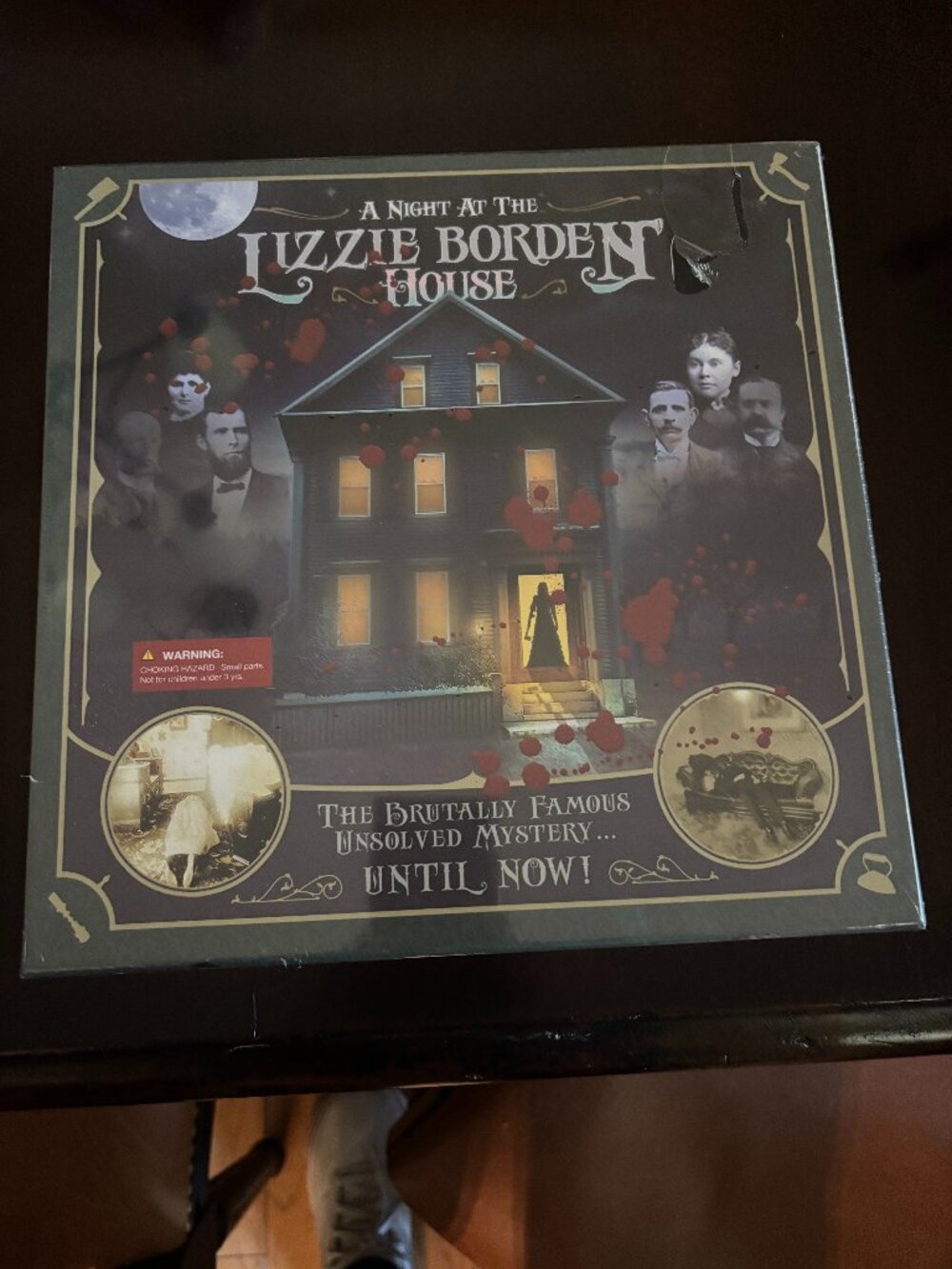 A Night at The Lizzie Borden House Mystery Official Board Game | Halloween Game